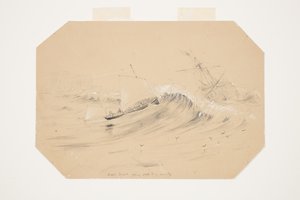 難破船に出かける取引ボート 作： Charles Heaphy